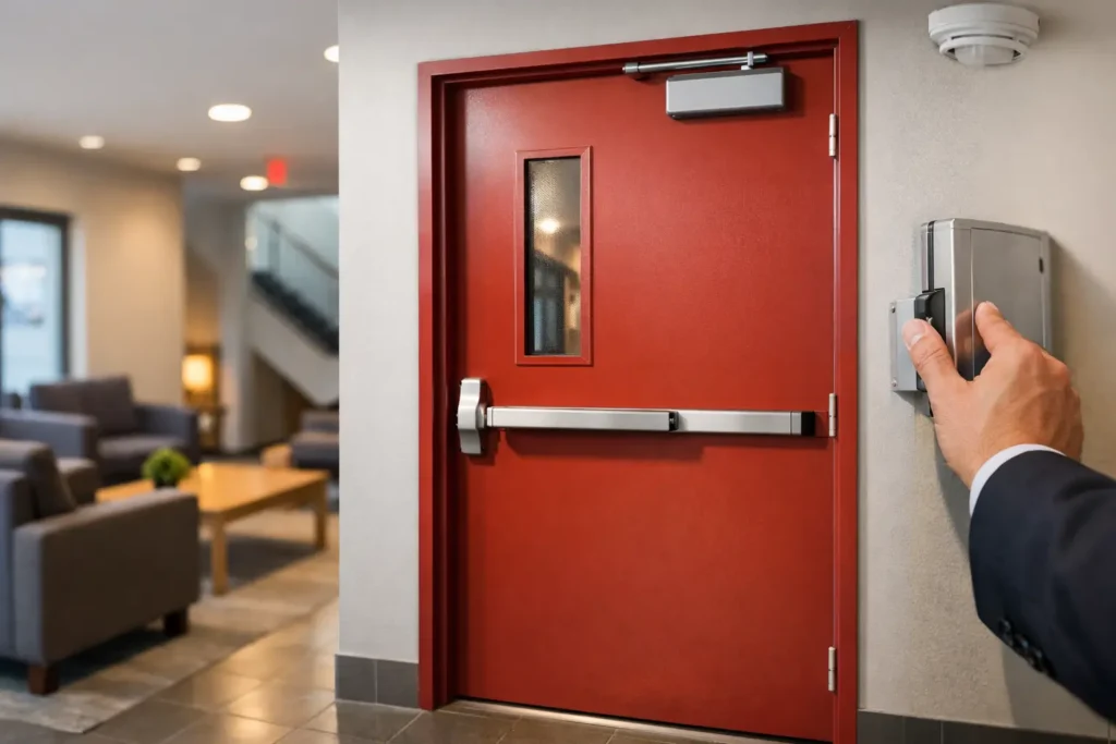 Communal Area Fire Door Regulations Explained