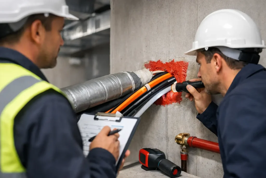 How to Arrange Fire Stopping Inspections